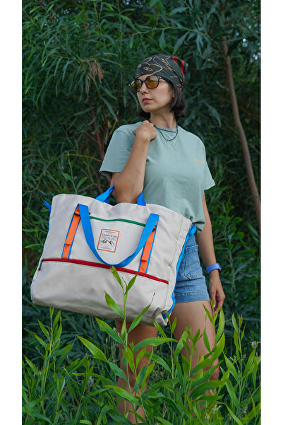 Ride and Roam Roamer Bag Seyahat / Plaj / Spor Çantası Bej
