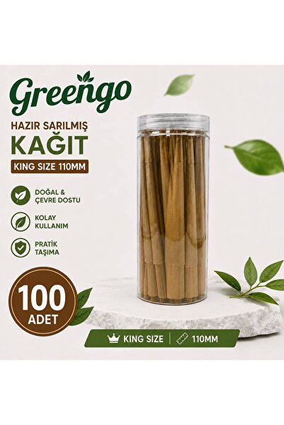 Types Grngoo king size 110mm kahverengi 100 adet