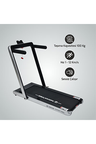 Hattrick EXPERT PRO 3.0 Hp YENİ NESİL KOŞU BANDI GRİ