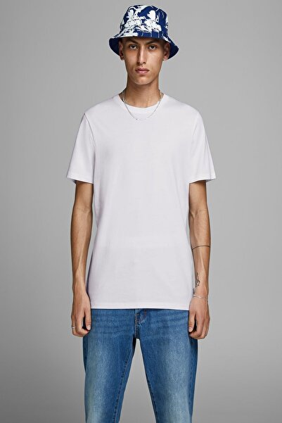 Jack & Jones JJEORGANIC BASIC TEE SS O Beyaz Erkek Kısa Kol T-Shirt