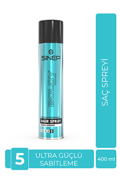 Sinep Saç Spreyi 400 ml Ultra Güçlü Sabitleme