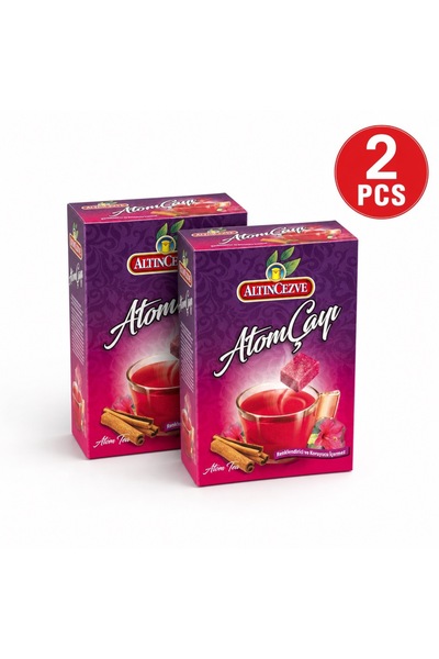 Altıncezve Ceai Cubic cu Aroma de Atom Set 2 Buc 140 Gr
