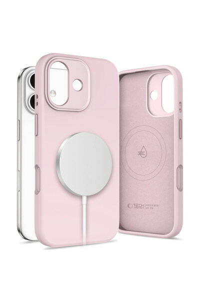 Tech-Protect Uniq Θήκη MagSafe για iPhone 17, συμβατή με MagSafe, ροζ