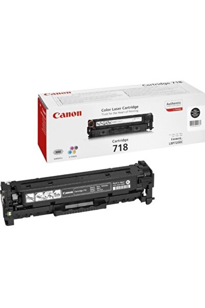 Canon Toner laser 718 - Negru, 3400 pagini, LBP-7200Cdn