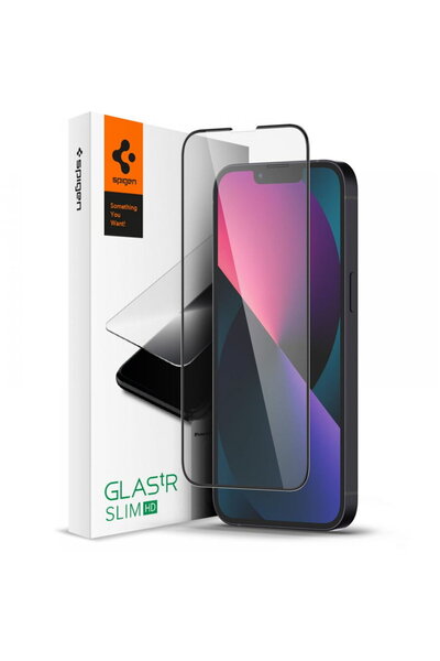Spigen Folie de protecție ecran subțire pentru Apple iPhone 13 / Apple iPhone...