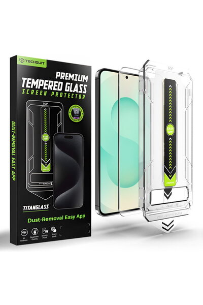 Techsuit Folie pentru Samsung Galaxy S26 Plus - TitanGlass CrystalHD [Compati...