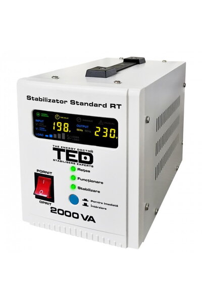 TED Electric Stabilizator retea maxim 2000VA-AVR RT