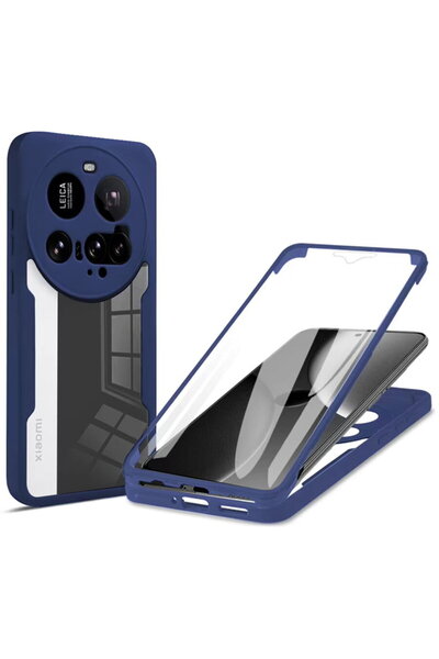 Techsuit Husa pentru Xiaomi 15 Ultra + Folie - ColorVerse 360 Series - Blue