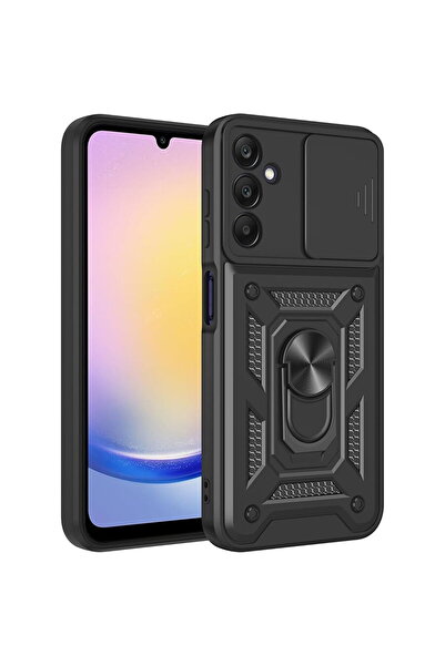 Techsuit Husă pentru Samsung Galaxy A17 5G - Seria CamShield - Negru