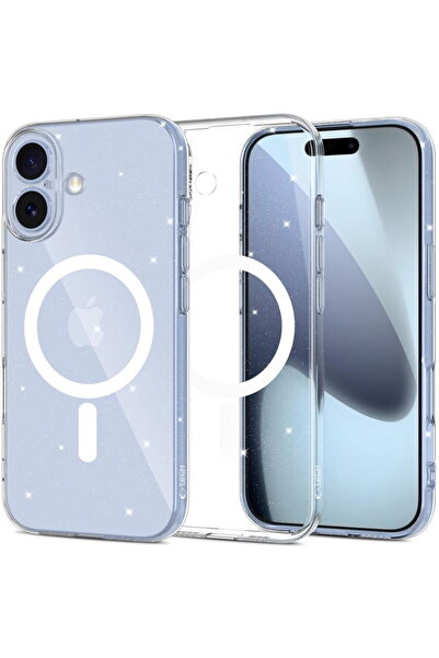 Tech-Protect HusДѓ FlexAir MagSafe pentru iPhone 17, finisaj glitter, compati...