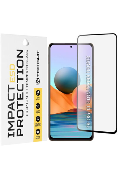 Techsuit Folie pentru Xiaomi Redmi Note 10 Pro / Note 10 Pro Max - ESD Glass ...