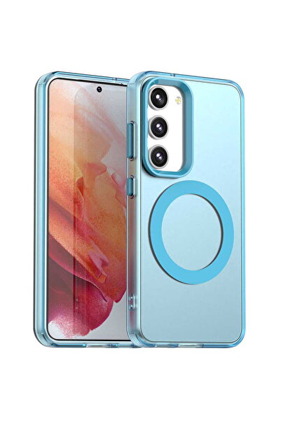 Techsuit Husă pentru Samsung Galaxy S23 Plus - CandyCase MagSafe - Albastru
