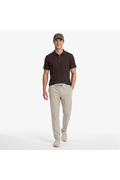 Nautica Erkek Bej Jogger Fit Pantolon