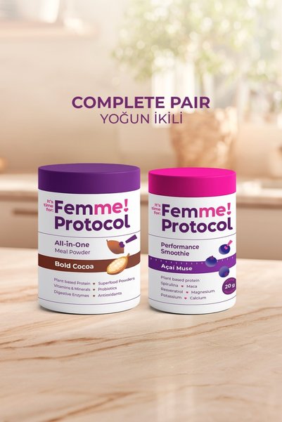 Femme Protocol زوج كامل من العطور المركزة: كاكاو بولد + أكاي ميوز