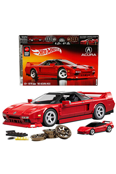 HOT WHEELS Elite Serisi '90 Acura NSX Araba Yapım Seti 876 Parça JFT17