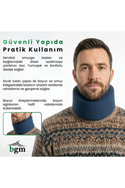 bgm Medikal Sünger Boyunluk Lacivert