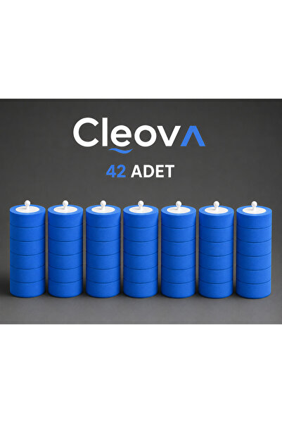 cleova رؤوس فرشاة استبدالية للاستخدام مرة واحدة، 42 قطعة