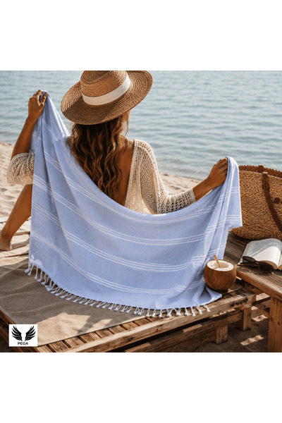 PEGA Sultan Peshtamal 90X170 cm 100% Cotton Beach Towel