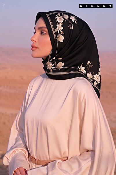 Sisley İPEK TIVIL EŞARP-2024-90*90