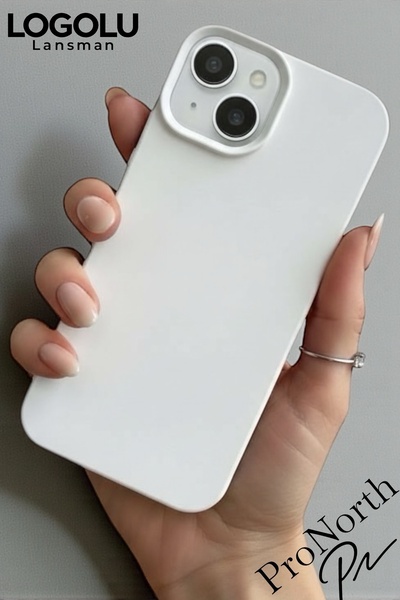 Launch Soft Velvet Inside Silicone Cover with Iphone 15 Compatible Case Logo