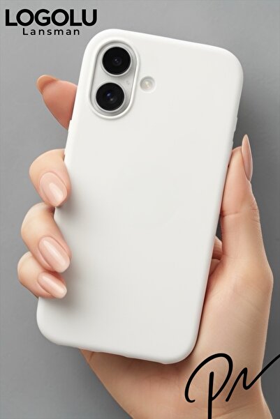ProNorth Iphone 16 Uyumlu Kılıf Logolu Lansman Soft Yumuşak Içi Kadife Siliko...