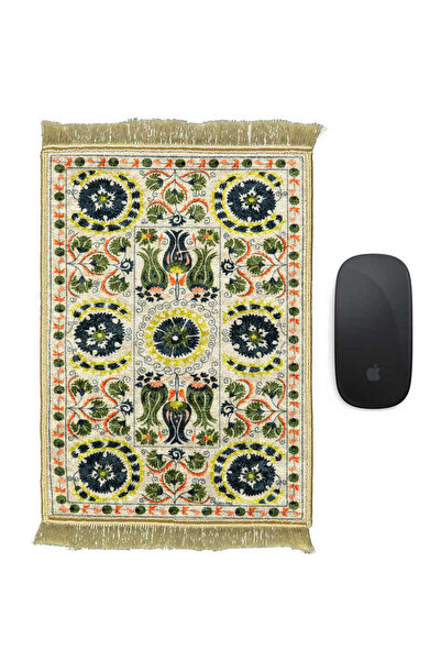 Bursa İpek Mousepad decorativ mic, crem