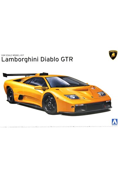 Aoshima 01069 1/24 Ölçek, Lamborghini Diablo Gtr, Plastik Model kiti