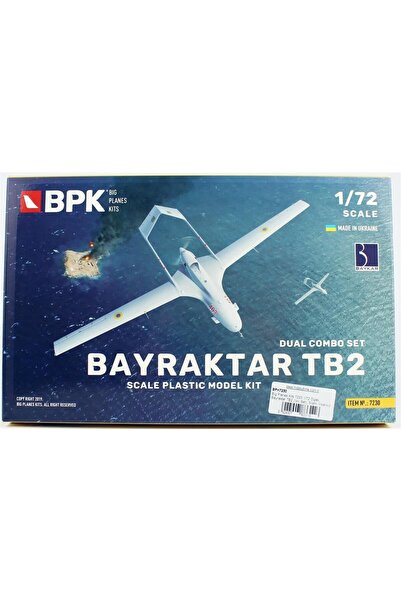 eternal collectibles Big Planes Kits 7230 1/72 Ölçek, Bayraktar TB2 (İkili Se...