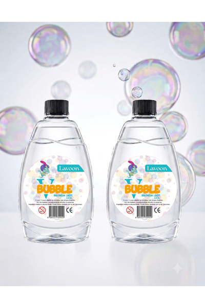 Lavoon V-bubble Kaliteli Formül 2'li Baloncuk Sıvısı Likiti Köpük Tabancası L...