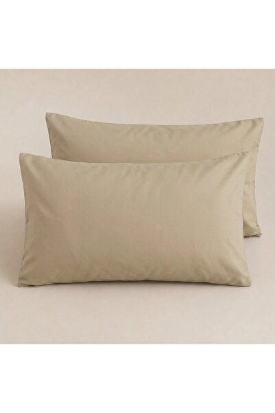 pınarhome collectıon 100% Cotton Solid Fabric Ranforce Covered Pillowcase --5...