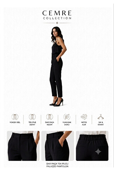 Cemre Collection Havuç paça dar paça pantolon