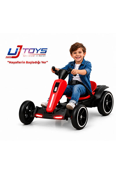 ujtoys KatlaGİT UZAKTAN KUMANDALI LED IŞIKLI AKÜLÜ ARABA 12 V