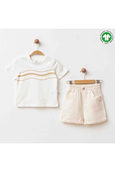 ESLENZA Children's Shorts Set White
