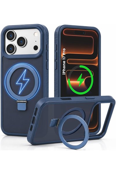 CROWNYX Aegis GripStand Pro Compatible with MagSafe Case for iPhone 17 Pro