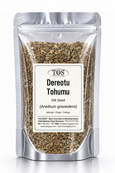 TOS The Organic Spices Dereotu Tohumu 50 gr (1. Kalite) Anethum graveolens / ...