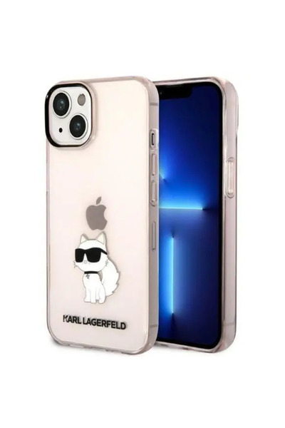 Karl Lagerfeld KLHCP14MHNCHTCP iPhone 14 Plus 6.7 "   carcasă rigidă roz...
