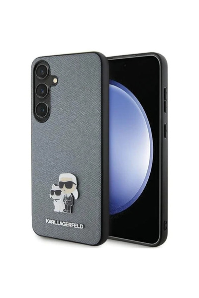 Karl Lagerfeld KLHCS24SPSAKCMPG S24 S921 carcasă rigidă gri/gri Saffiano Karl...