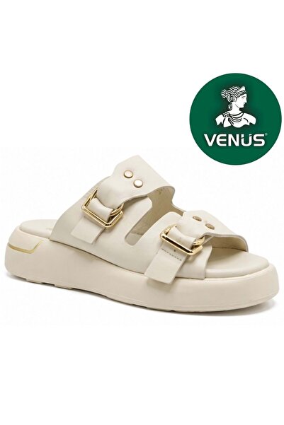 Venüs Rigitage Prava koža Ženska Papuče BEŽ