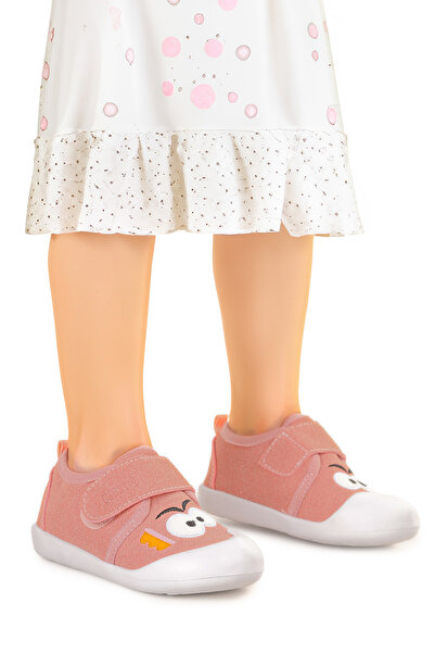 Kiko Kids Cookie Cırtlı Kız Bebek İlk Adım Ortopedik Günlük Ayakkabı