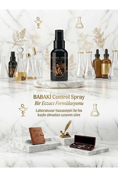Control Spray | Erkek Geciktrici Sprey - Anında Etki, Maksimum Hakimiyet