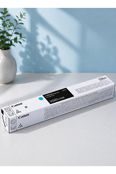 Canon C-EXV 55 Cyan Toner Cartridge Genuine imageRUNNER C3326 Printer Toner O...