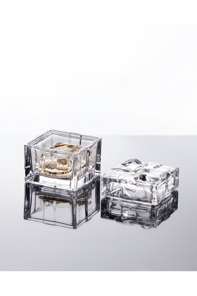 Madame Coco Lea Jewelry Box - Transparent