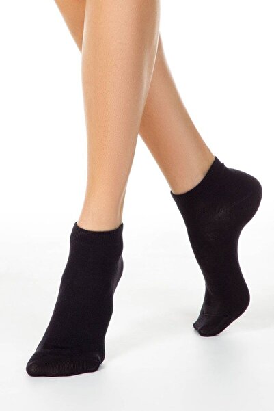Conte Elegant Șosete sport scurte din bumbac, Conte 3DSocks 000 - Negru, 36-3...