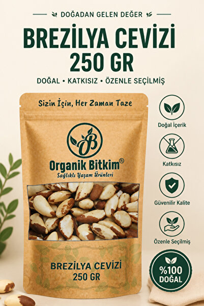 OB Organik Bitkim Brezilya Cevizi 250 gr