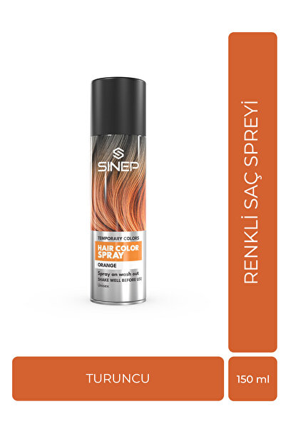 Sinep RENKLİ SPREY TURUNCU 150 ML