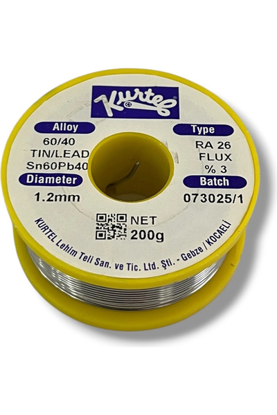 Kurtel Lehim Teli 1,2mm 200 Gram - (Orjinal)