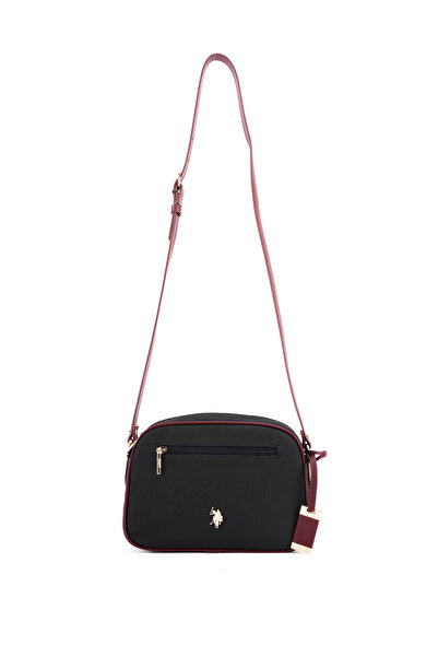U.S. Polo Assn. Navy Blue-Claret Red Women's Messenger Bag Us26275
