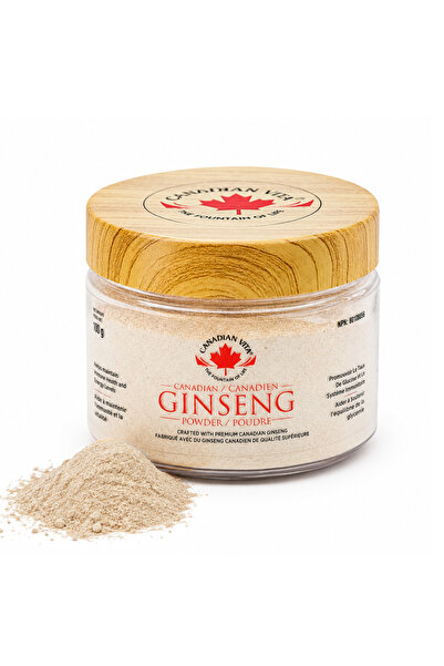 Canadian VIta Canadian Ginseng Powder 150g – 100% Pure, Boosts Immunity & Ene...