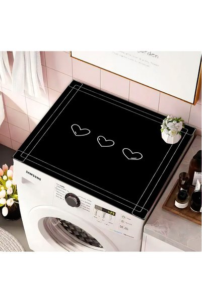Getcarpet Washing Machine Dryer Cover Protection Pad Waterproof Mat Non-Slip Washable
