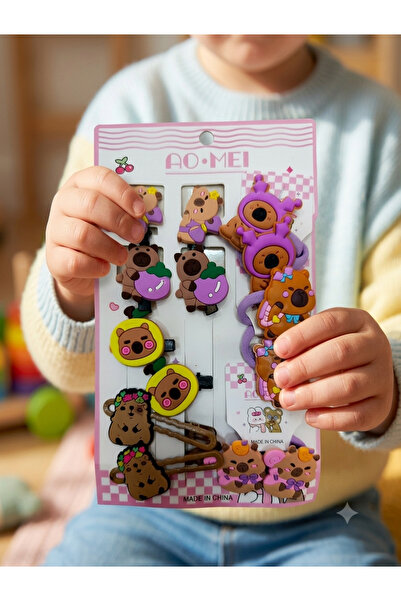 ELAS HOME Set pentru copii Kapibara, Cataramă 8'Pens, 6'Lastik